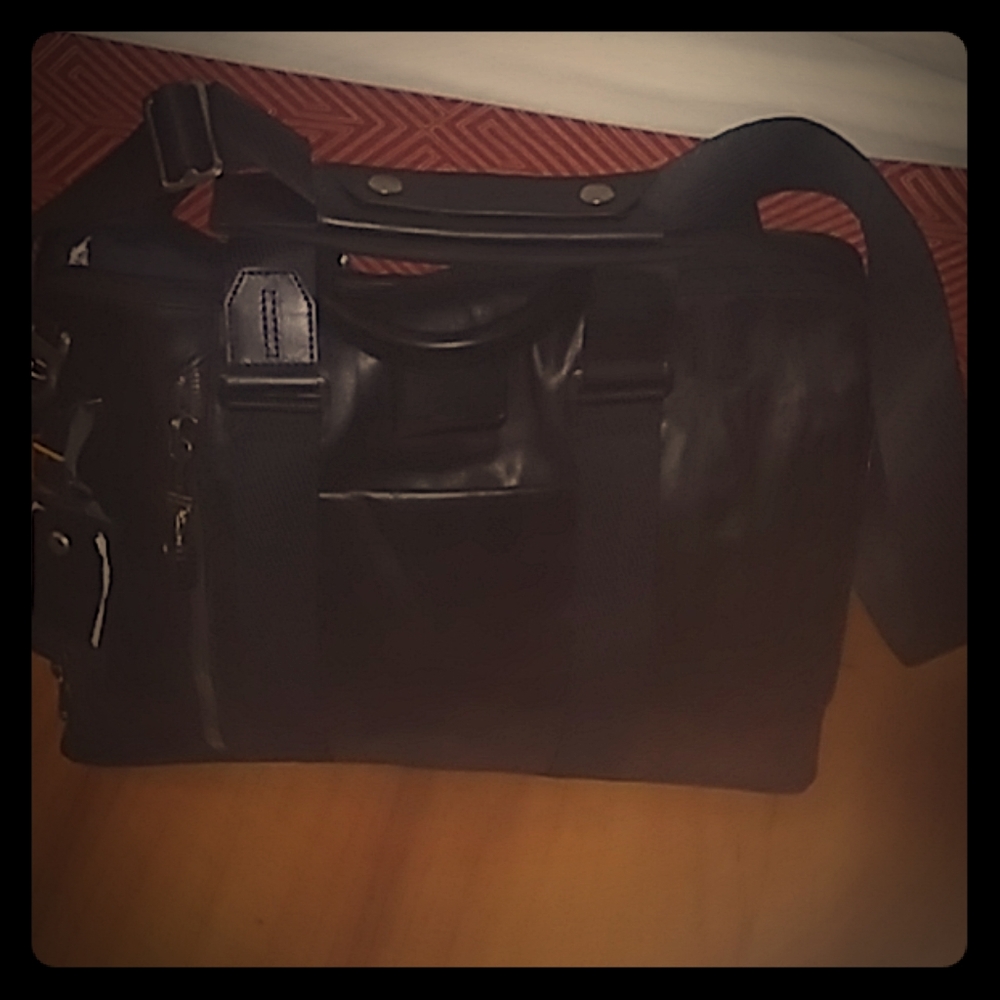 Expandable Organizer Laptop Brief Leather